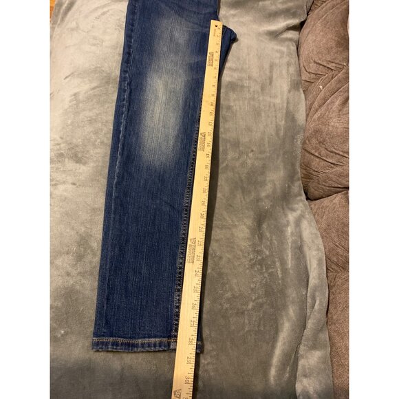 Banana Republic Women’s Mid-Rise Skinny Girlfriend Jeans - Dark Wash - Sz 12R - Picture 3 of 10